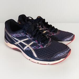 Asics Gel-Excite 4 Women’s Size 10 Black Multicolor Running Shoes T6E8N